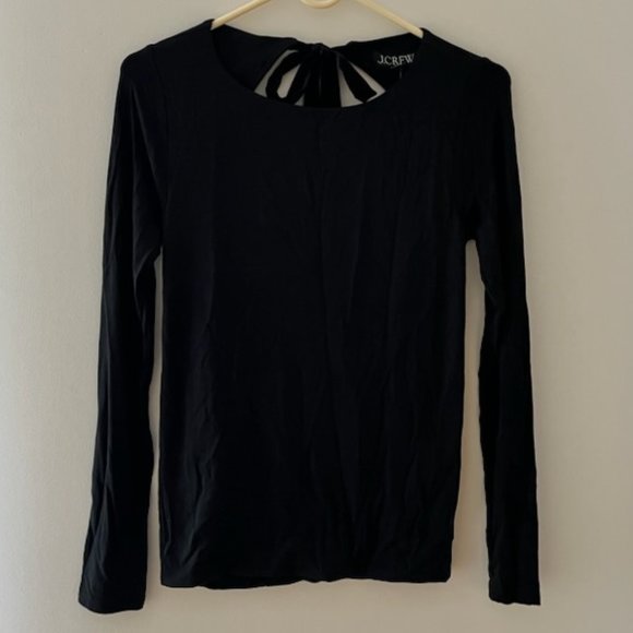 J. Crew Tops - J.Crew Backless long sleeve top